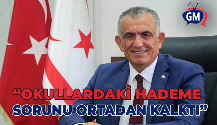 Nazım Çavuşoğlu: Okullarımızın temizliği duraksama olmadan yapılacak