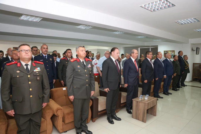  1 Ağustos Toplumsal Direniş Bayramı nedeniyle TMT Mücahitler Derneği’nde tören düzenlendi