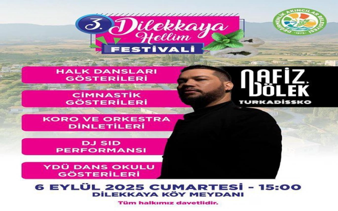 3. Dilekkaya Hellim Festivali, 6 Eylül’de…