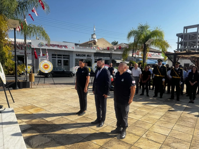 30 AĞUSTOS ZAFER BAYRAMI GEÇİTKALE’DE TÖRENLE KUTLANDI