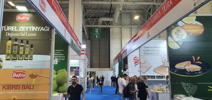 33.World Food İstanbul Uluslararası Gıda Fuarı açıldı… Fuara, KKTC’den 17 üretici firma katılıyor
