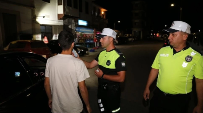 5 ilçede eş zamanlı asayiş ve trafik denetimi gerçekleşti