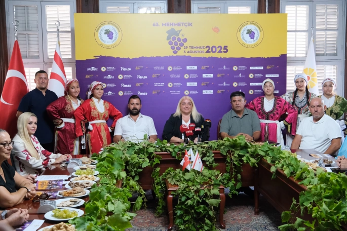 63. Mehmetçik Üzüm Festivali 29 Temmuz Salı günü başlıyor