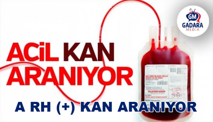 Acil kan aranıyor…