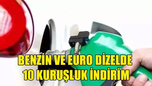 Akaryakıta indirim 