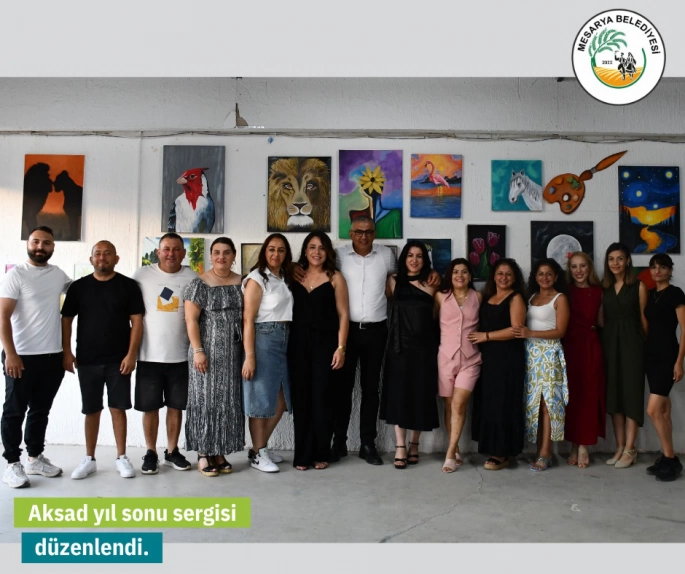 AKSAD'ın Yıl Sonu Sergisi Yapıldı.