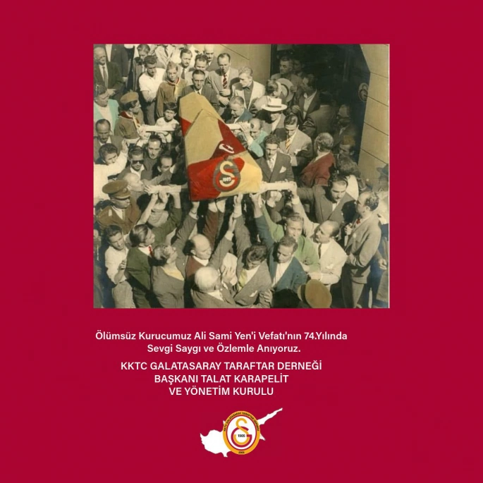 Ali Sami Yen, vefatının 74. yılında anıldı