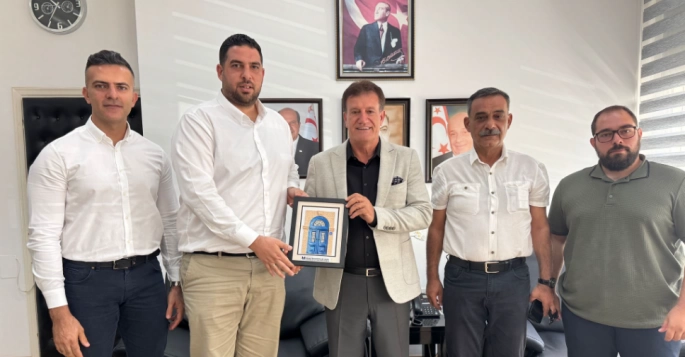 Arıklı, İnşaat Mühendisleri Odası heyetini kabul etti