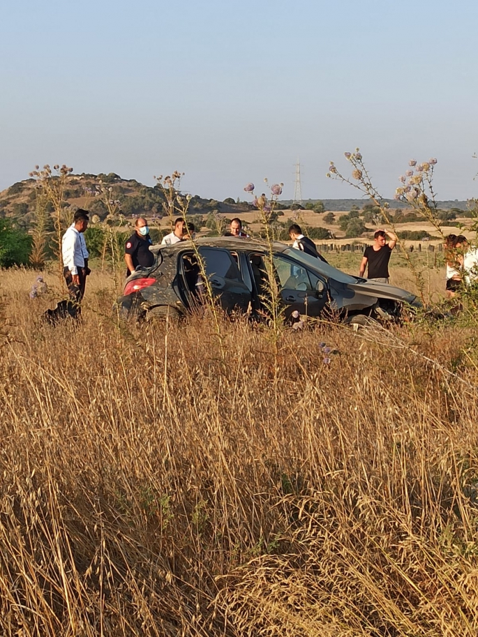 Bafra’da sabah saatlerinde korkutan kaza