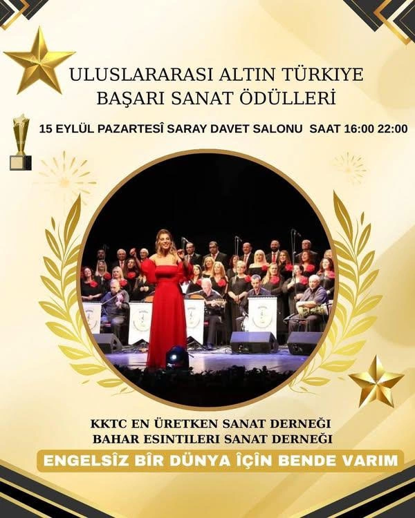 Bahar Esintileri Sanat Derneği TSM Korosu, İstanbul'da ödüle layık görüldü