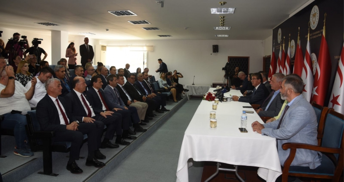  Başbakan Üstel Azerbaycan ziyaretiyle ilgili basın toplantısı düzenledi