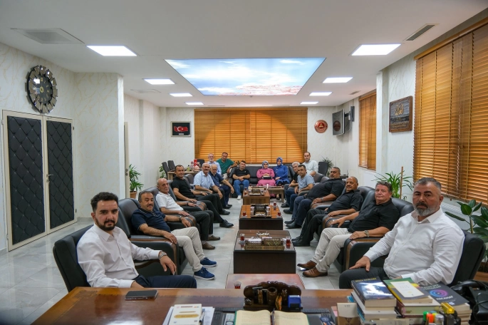 BEYARMUDU BELEDİYESİ' DEN ANDIRIN BELEDİYESİNE ZİYARET