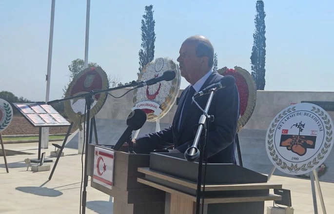  Beyarmudu şehitleri anıldı… Cumhurbaşkanı Tatar: “Bağımsızlık ve özgürlükten ödün verilmeyecek”