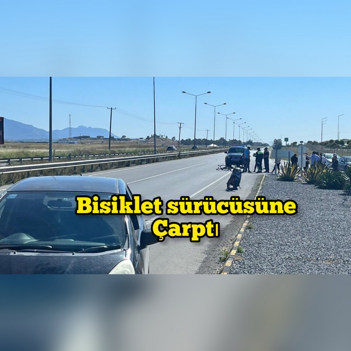 Bisiklet sürücüsünün durumu iyi 