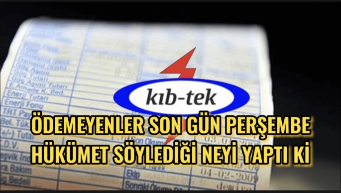Borcu olanlar dikkat son gün perşembe 