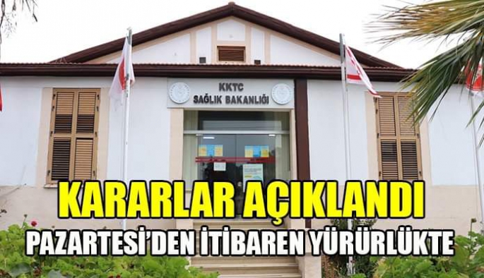 Bulaşıcı Hastalıklar Üst Komitesi Kararları Açıklandı.