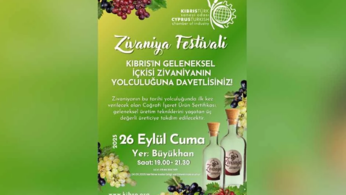 Büyük Han’da 26 Eylül Cuma günü “Zivaniya Festivali” düzenlenecek
