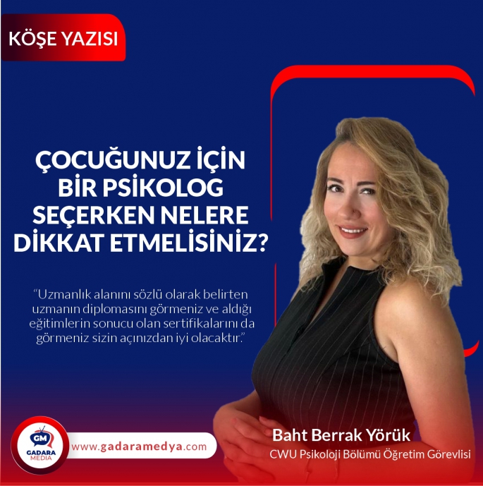 Çocuğunuz için bir psikolog seçerken nelere dikkat etmelisiniz?