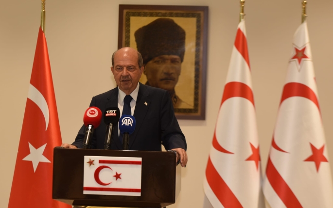 Cumhurbaşkanı Tatar:“26 Eylül’de BM Genel Sekreteri ve heyetiyle, 27 Eylül’de de Rum liderle üçlü toplantıda buluşacağız”