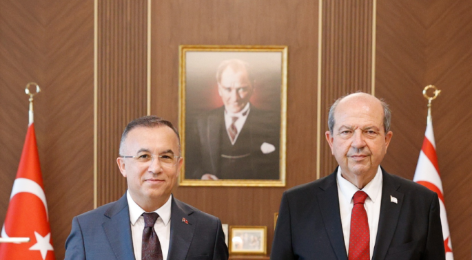 Cumhurbaşkanı Tatar, Gaziantep Valisi Çeber'i kabul etti