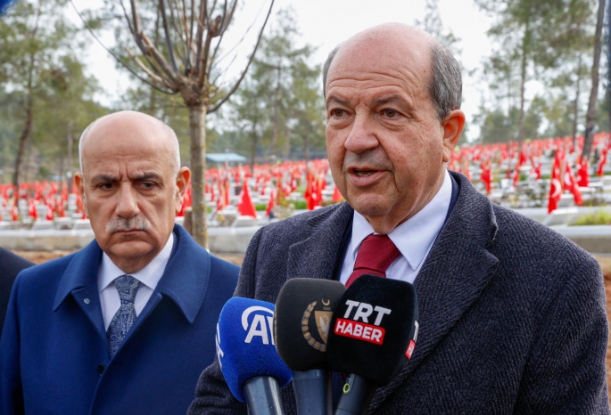  Cumhurbaşkanı Tatar, Kahramanmaraş'ta Deprem Şehitliği’ni ziyaret etti