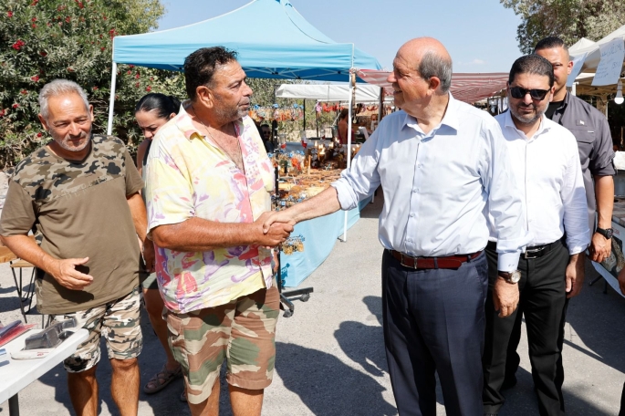Cumhurbaşkanı Tatar, Şirinevler Gonnara Festivali’ni ziyaret etti