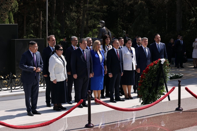  Cumhuriyet Meclisi Heyeti, Türk Dünyası Dış İlişkiler Komite Başkanları toplantısına katılmak için Azerbaycan’a gitti