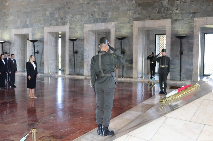 Cumhuriyet Meclisi Hukuk, Siyasi İşler, Dışilişkiler ve Savunma Komitesi Ankara’da temaslarda bulunuyor.