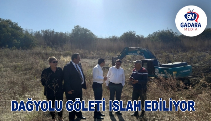 Dağyolu Göleti ıslah ediliyor