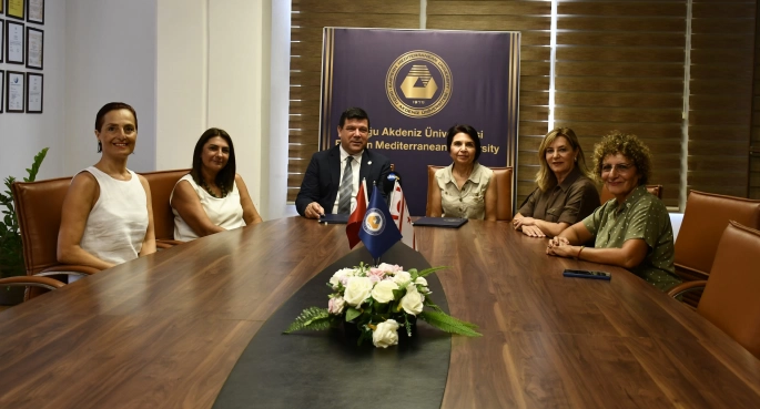  DAÜ ile İskele Mimoza Inner Wheel Derneği arasında iş birliği protokolü imzalandı