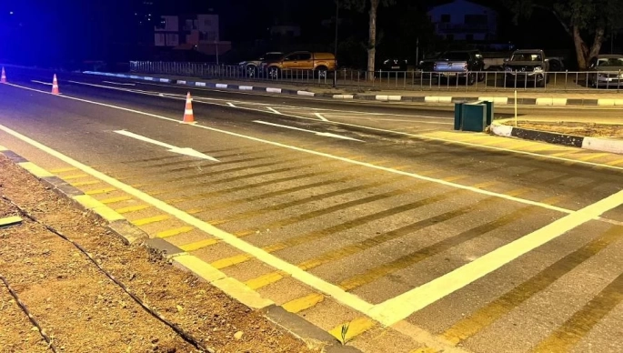 Dikmen-Boğaz yolu akıllı kavşak için hazır hale getirildi