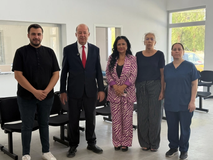  Dinçyürek, Değirmenlik Sağlık Merkezi’nde incelemelerde bulundu