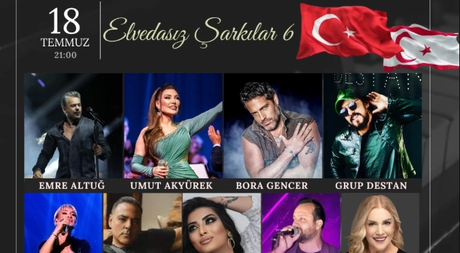 “Elvedasız Şarkılar 6” konseri 18 Temmuz’da Şampiyon Melekleri Yaşatma Derneği yararına yapılacak