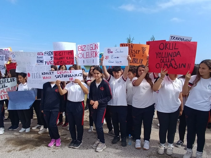 Erenköy Lisesi’nde eylem...