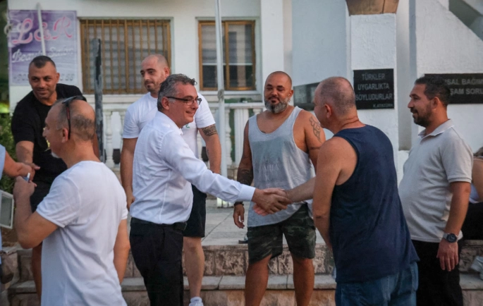  Erhürman Çatalköy halkıyla buluştu: “Bölünmeyeceğiz, ayrışmayacağız; bu güzel ülkeyi çok güzel yöneteceğiz”