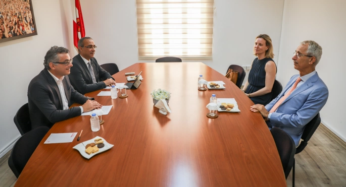 Erhürman, Hollanda’nın Lefkoşa Büyükelçisi Plomp’u kabul etti