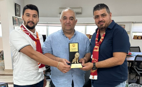 Galatasaray Taraftar Derneği’nden Birinci’ye anlamlı ziyaret 