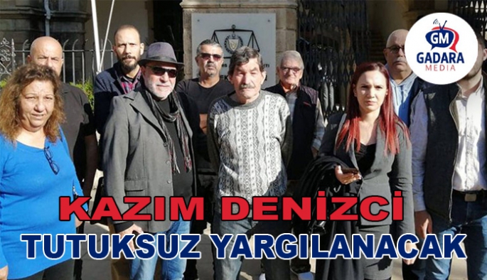 Gazeteci Kazım Denizci tutuksuz yargılanacak