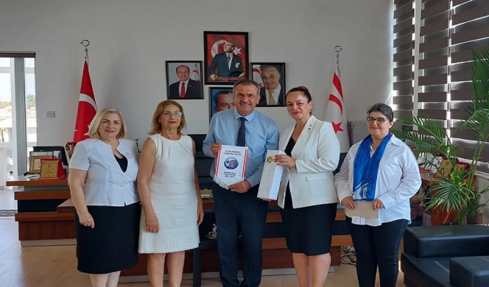 Gazimağusa Belediye Başkanı Uluçay, Mağusa Kale Lions Kulübü’nü Kabul Etti