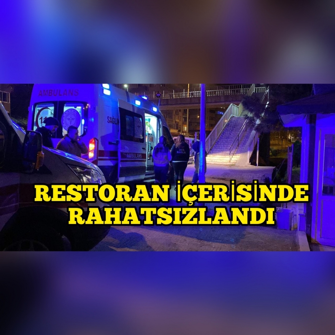 Gazimağusa’da restoranda rahatsızlandı hayatını kaybetti 