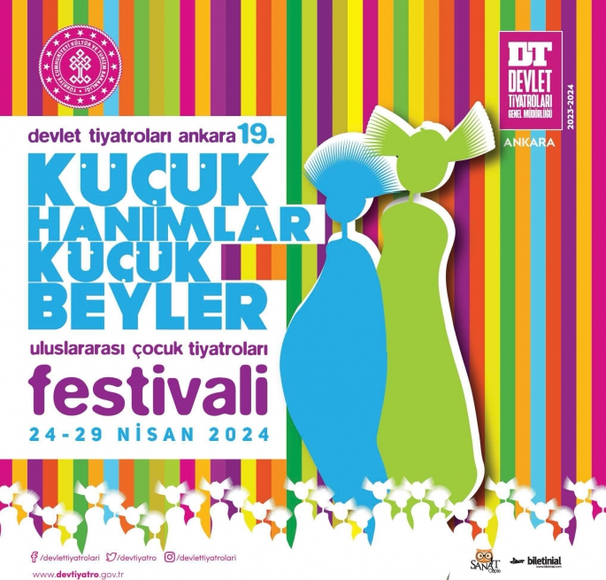  “Gizli Dünya‘’ Ankara 19. Küçük Hanımlar, Küçük Beyler Uluslararası Çocuk Tiyatroları Festivali’nde...