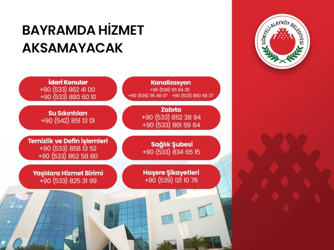 Gönyeli-Alayköy Belediyesi, Kurban Bayramı için Tedbirlerini Aldı