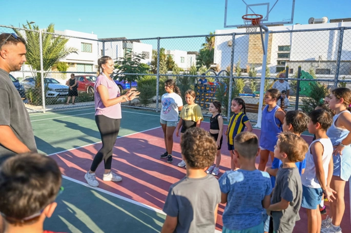 Gönyeli SAM’da Basketbolda Yeni Adımlar!