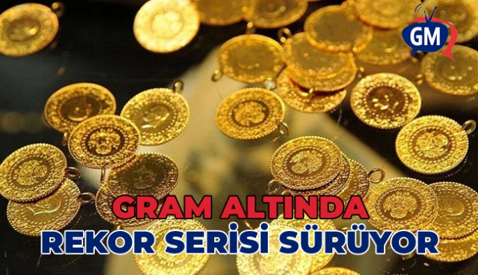 Gram altından yeni rekor