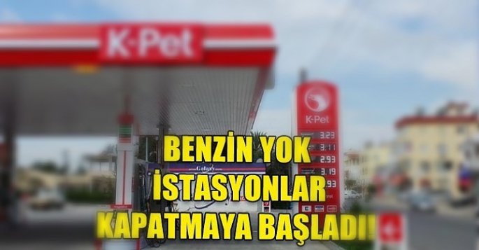 Her türlü olayı yaşıyoruz !!! Petrol istasyonlarında yakıt kalmadı 