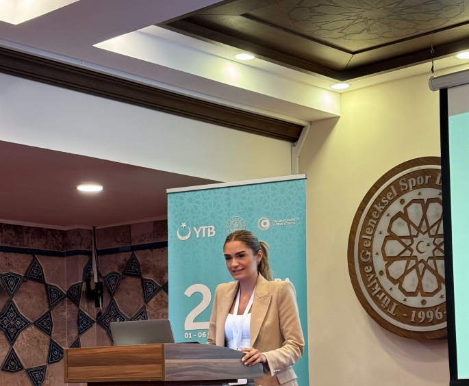 Horozoğlu, 2. Diaspora Gençlik Forumu’nda sunum yaptı 