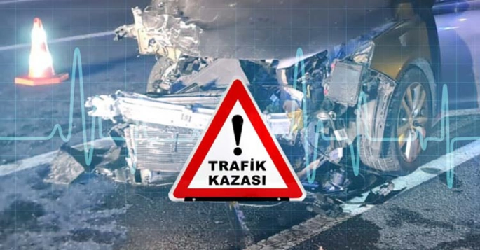 İki trafik kazası, iki yaralı
