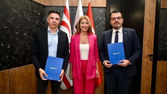 İmzalar atıldı: Bahçeşehir Kıbrıs Üniversitesi ile Gönyeli-Alayköy Belediyesi arasında iş birliği!