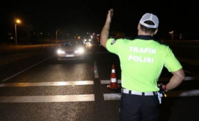 İşte ilçelerde gerçekleştirilen trafik denetimleri kapsamında suç oranları