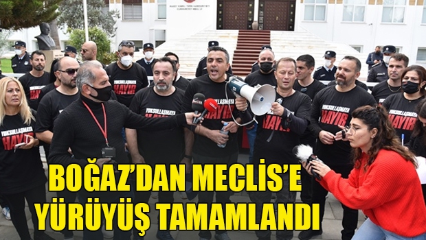Kamuda yetkili 3 Sendika tepkisini ortaya koydu yürüyüş tamamlandı 